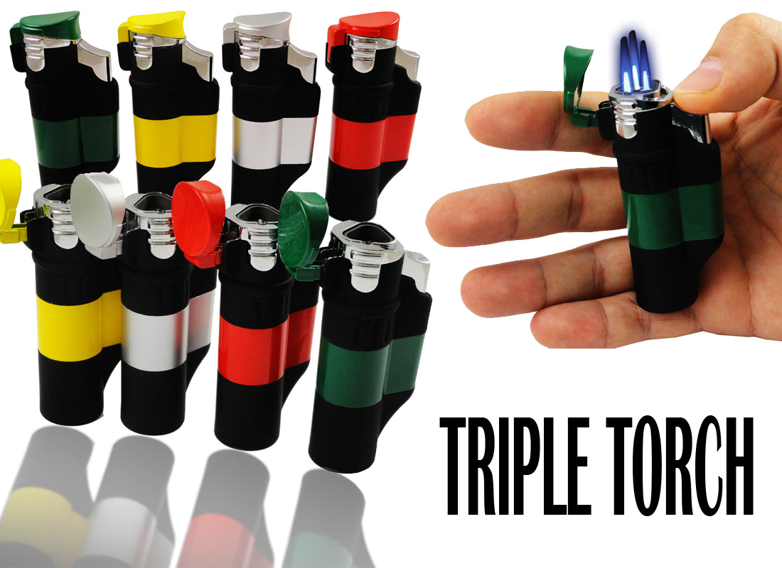 The New "Incinerator" Tri-Torch Lighter