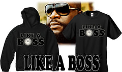 Like A Boss Adult Hoodie