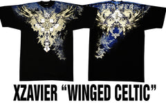 Xzavier "Winged Celtic" T-Shirt (Black)