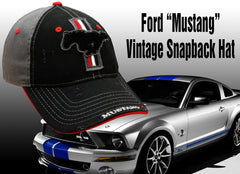 Ford "Mustang" Vintage Snapback Hat
