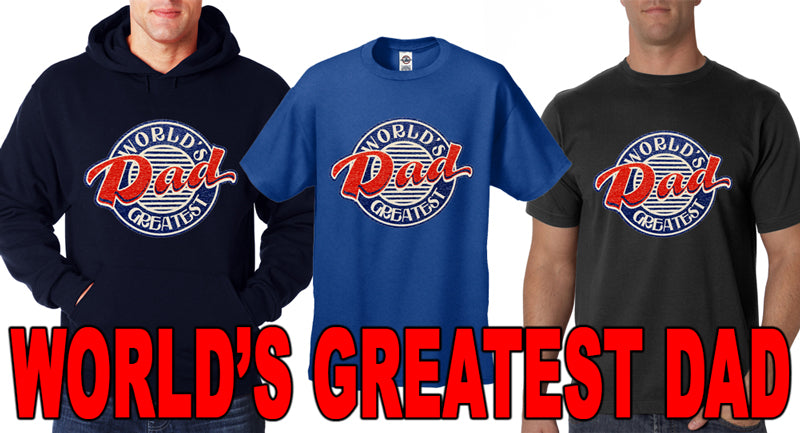 World's Greatest Dad Vintage Adult Hoodie