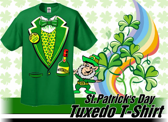 Tuxedo TShirts - Irish Whiskey Tuxedo Men's T-Shirt