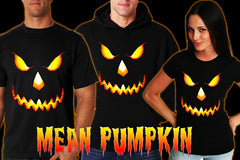 Mean Pumpkin Head Girls T-Shirt