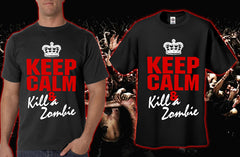 Zombie Tees - Keep Calm And Kill A Zombie Men's T-Shirt