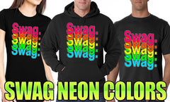 Swag Multi-Color Neon Girl's T-Shirt