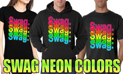 Swag Multi-Color Neon Men's T-Shirt