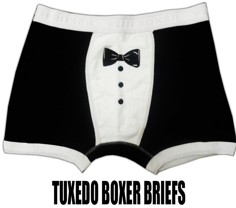 Men's Tuxedo Boxer Briefs