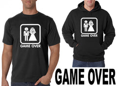 Funny Hoodies - Game Over Adult Hoodie