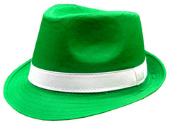 St. Patrick's Day Irish Kelly Green Fedora Hat