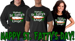 Happy St. Fatty's Day Adult Hoodie