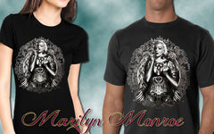 Marilyn Monroe Hollywood Tattoo Girl's T-Shirt