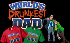 World's Drunkest Dad  Men's T-Shirt