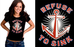 Refuse To Sink Girl's T-Shirt