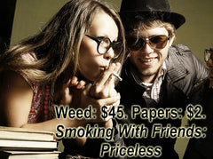 Smoking With Friends... Priceless Mens T-Shirt