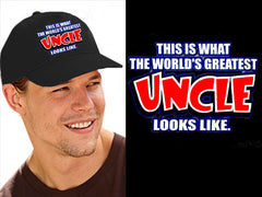 The World's Greatest Uncle Baseball Hat