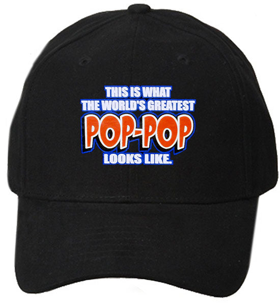 This Is What The World's Greatest Pop - Pop Looks Like Baseball Hat
