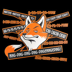 So Many Fox Sayings - What DoesThe Fox Say? Men's T-Shirt