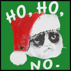 Ho Ho No Angry Cat Girl's T-Shirt