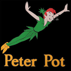 Peter Pot Funny Adult Hoodie