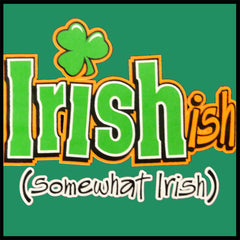 Irish-Ish Funny Adult Hoodie