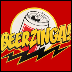 Beerzinga! - Big Bang Theory Parody Girl's T-Shirt