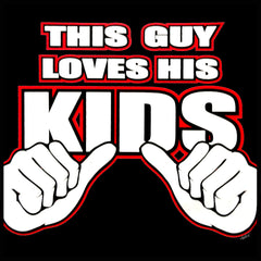 This Guy Loves His Kids Men's T-Shirt