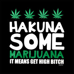Hakuna Some Marijuana Crew Neck Sweatshirt