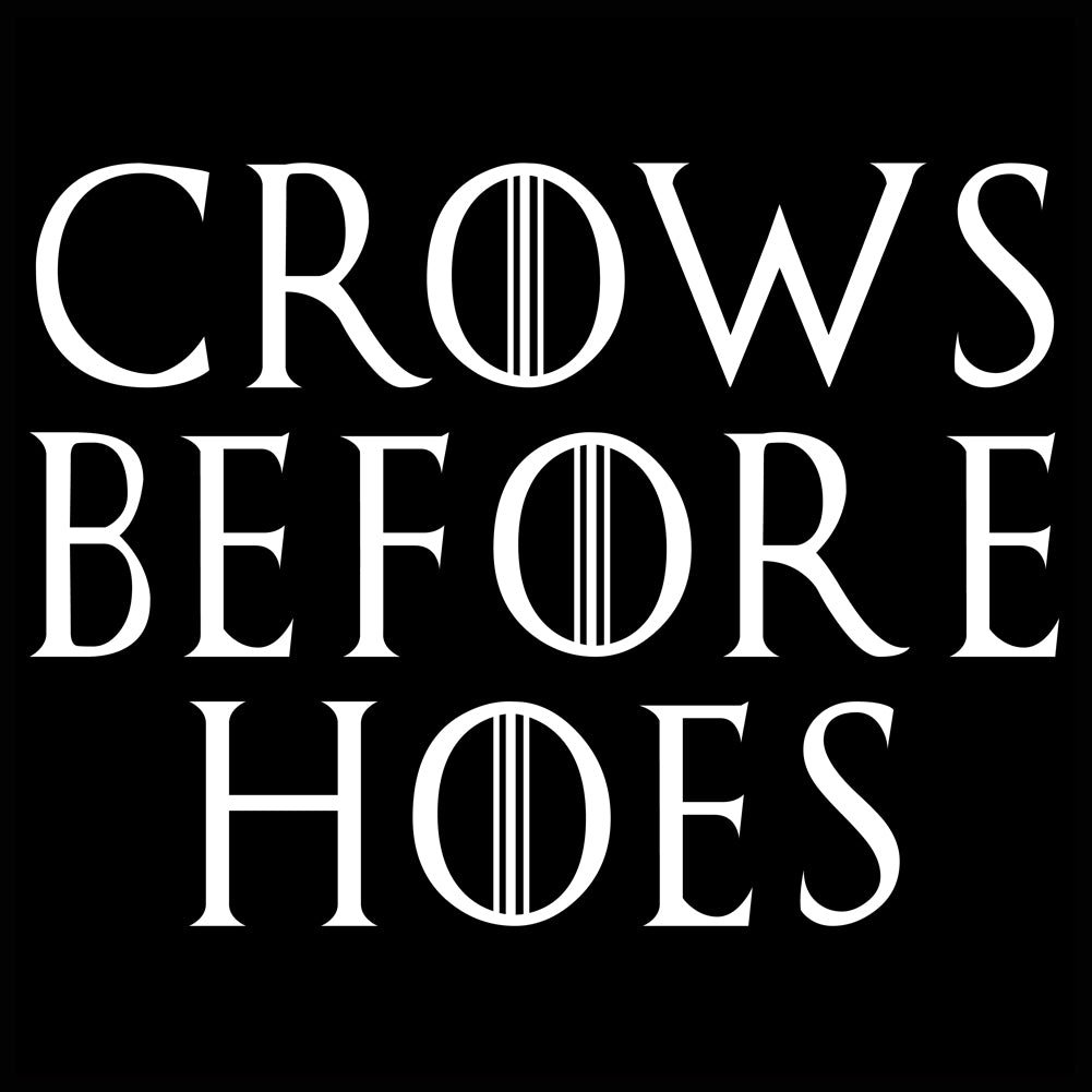 Crows Before Hoes Girl's T-Shirt