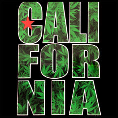 Pot Leaf California Crewneck Sweatshirt