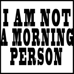 I Am Not a Morning Person Cara Delevingne Vogue Girl's T-Shirt
