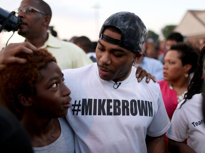 #MIKEBROWN Michael Brown Girl's T-Shirt