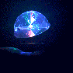 Rotating Kaleidoscope Lamp