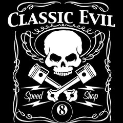 Classic Evil Biker Ladies T-shirt