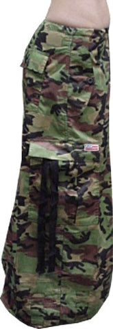 Unisex 40 " Wide Leg UFO Pants (Green Camo)