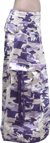 Unisex 40 " Wide Leg UFO Pants (Purple Camo)