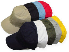 Plain Cotton Baseball Hats