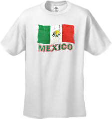 Vintage Mexico Waving Flag Kids T-Shirt