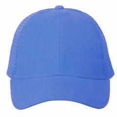 Vintage Trucker Hats - Solid Light Blue Trucker Cap