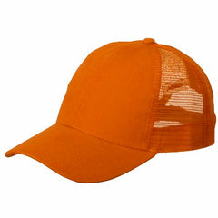 Vintage Trucker Hats - Solid Orange Trucker Cap