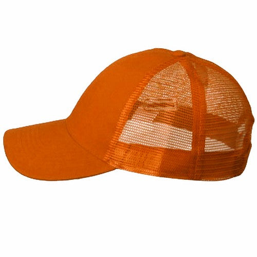 Vintage Trucker Hats - Solid Orange Trucker Cap
