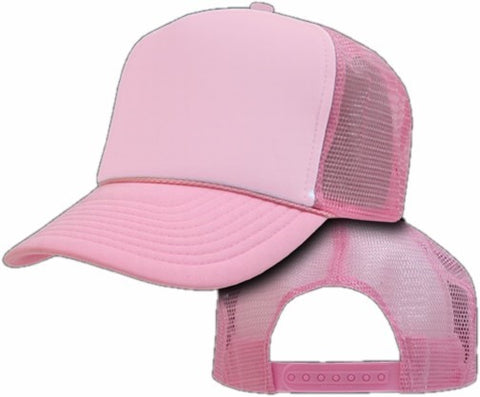 Pink hotsell trucker cap