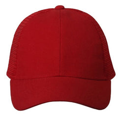 Vintage Trucker Hats - Solid Red Trucker Cap