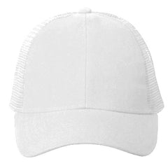 Vintage Trucker Hats - Solid White Trucker Cap