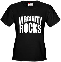Virginity Rocks Girl's T-Shirt