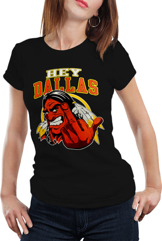 Washington Fan - Hey Dallas Girls T-shirt