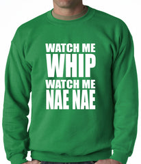 Watch Me Whip Adult Crewneck