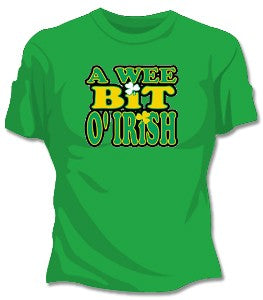 Wee Bit O'Irish Woman's T-Shirt 