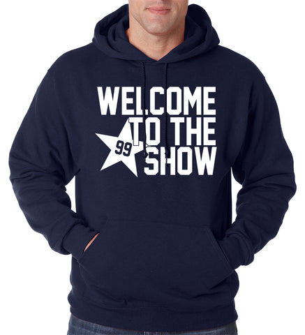 Welcome To The Show Watt Houston Adult Hoodie