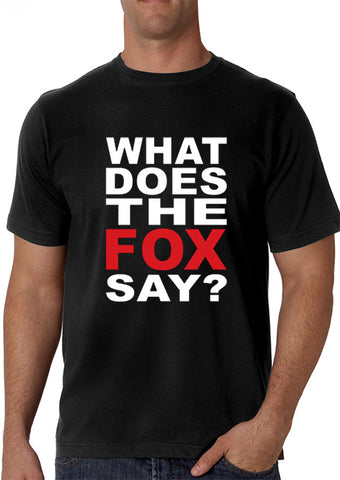 What Does The Fox Say? Men's T- Shirt