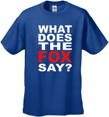 What Does The Fox Say? Men's T- Shirt